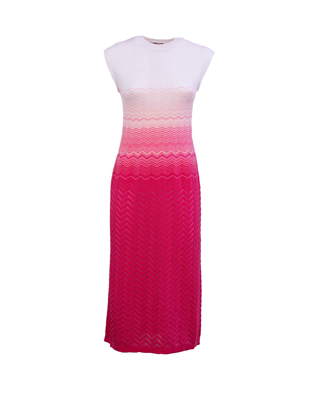 shop MISSONI Saldi Abito: Missoni abito in cotone e viscosa con iconico motivo a zig-zag.
Senza maniche.
Scollo rotondo.
Lunghezza midi.
Composizione: 68% cotone 31% viscosa 1% poliammide.
Made in Romania.. DS23SG14 BR00JU-SM8K2 number 1575490